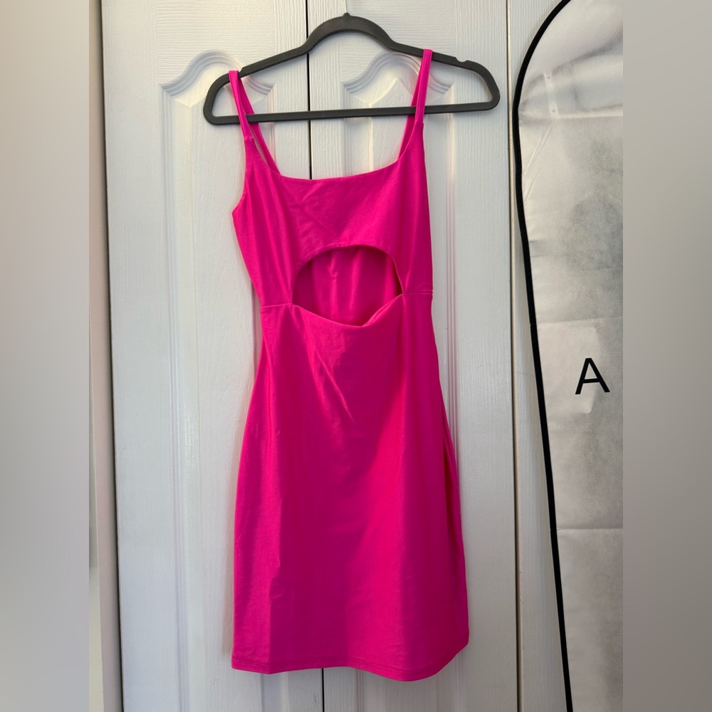 SHEIN Hot Pink Dress